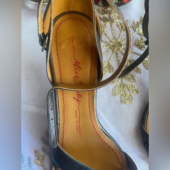 Miss sixty black medium heel shoe size 37 - Picture 10 of 15